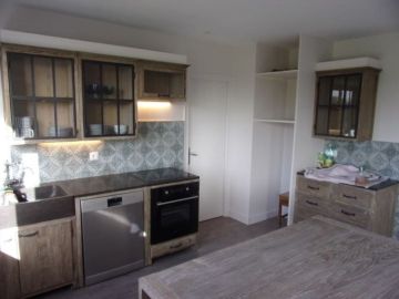 Nouvelles salle de bains et cuisine à Larmor